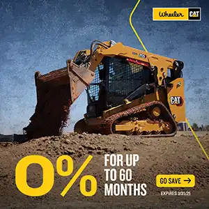 Finance and save on Compact Construction equipment when you finance with Wheeler Machinery Co.