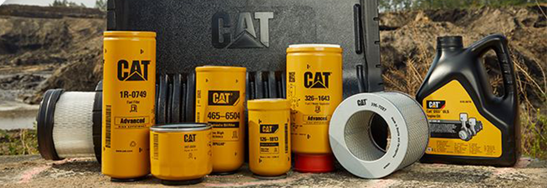 Cat® fluids and filters designed for maximum equipment performance, durability, and reliability in demanding work environments.