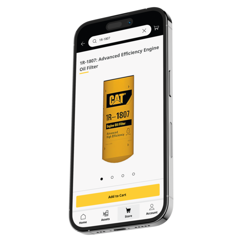 Order your genuine Cat parts online from the palm of your hand on parts.cat.com today.