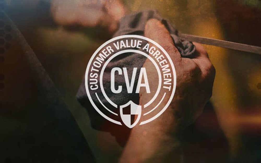 Customer Value Agreement plan for Cat Compact equipment