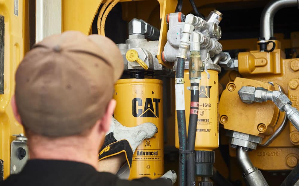 Wheeler Machinery certified service technician