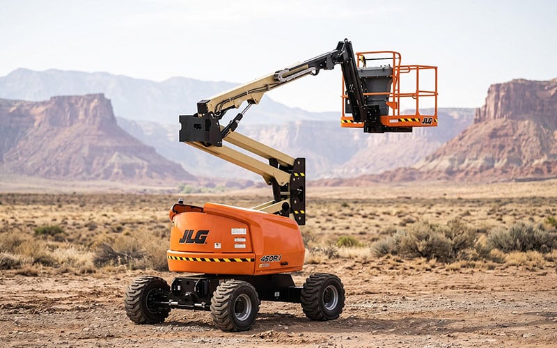 Articulated boom lift rental in Utah