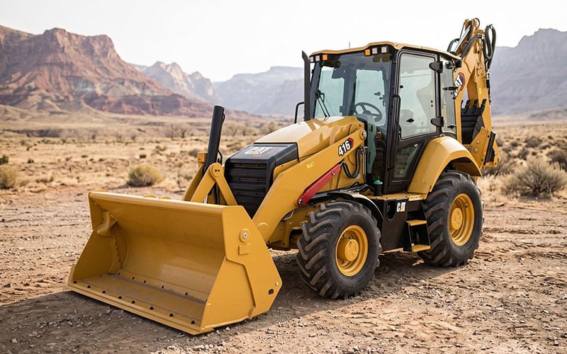 Backhoe rental in Utah