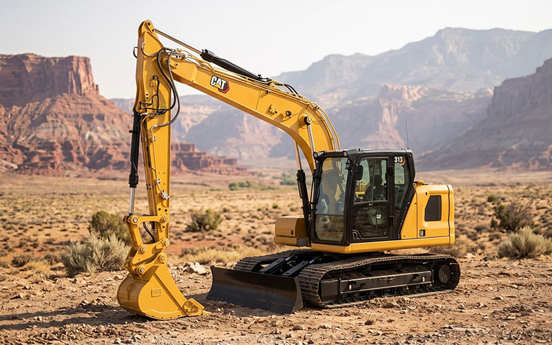 Excavator rental in Utah